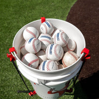 PowerNet MaxControl Baseballs Genuine Leather 6 Baseballs - Maximum Velocity Sports