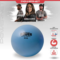 PowerNet Power Plyo Ball (64 oz) - Maximum Velocity Sports