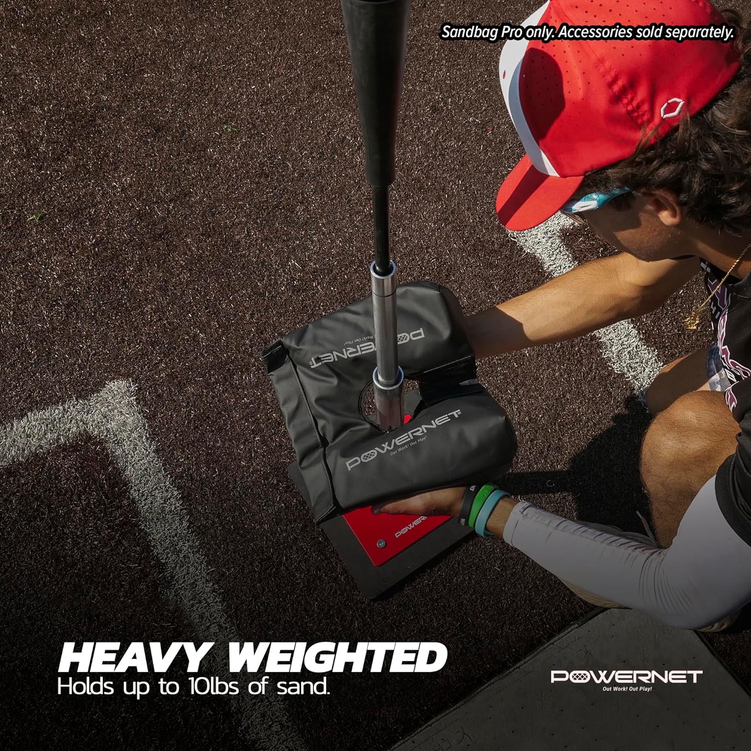 Powernet Sandbag Pro for Baseball Batting Tees - Maximum Velocity Sports