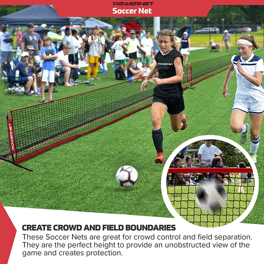 PowerNet Soccer Tennis Net | Maximum Velocity Sports