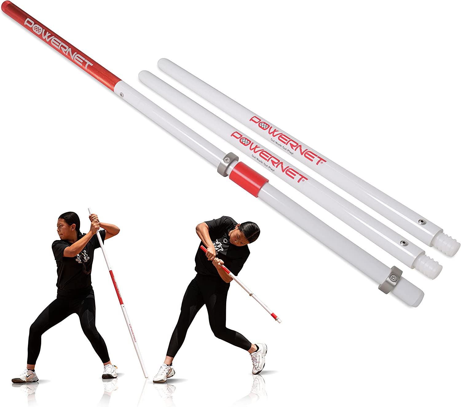 PowerNet Training Click Stick PVC Combo - Maximum Velocity Sports