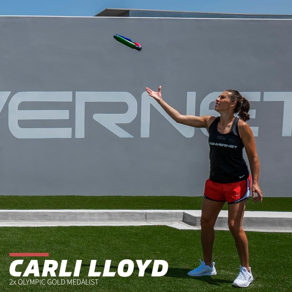 Powernet Tri-Action Catch | Hand-Eye Coordination | Reflex Agility Aid - Maximum Velocity Sports