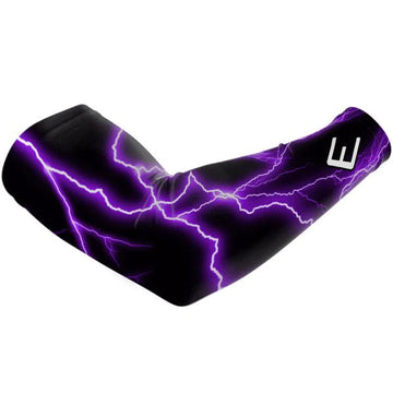 Purple Lightning Arm Sleeve - Maximum Velocity Sports