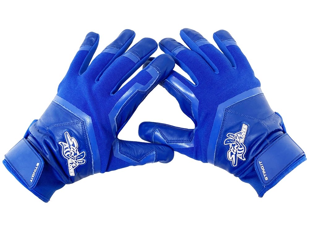 Stinger - Color Crush ROYAL Batting Gloves - Maximum Velocity Sports