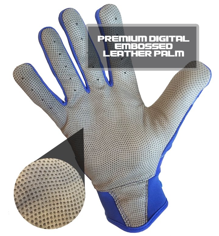 Stinger - Color Crush ROYAL Batting Gloves - Maximum Velocity Sports