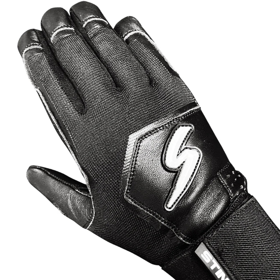 Stinger Winder Series Black-Out Batting Gloves - Maximum Velocity Sports
