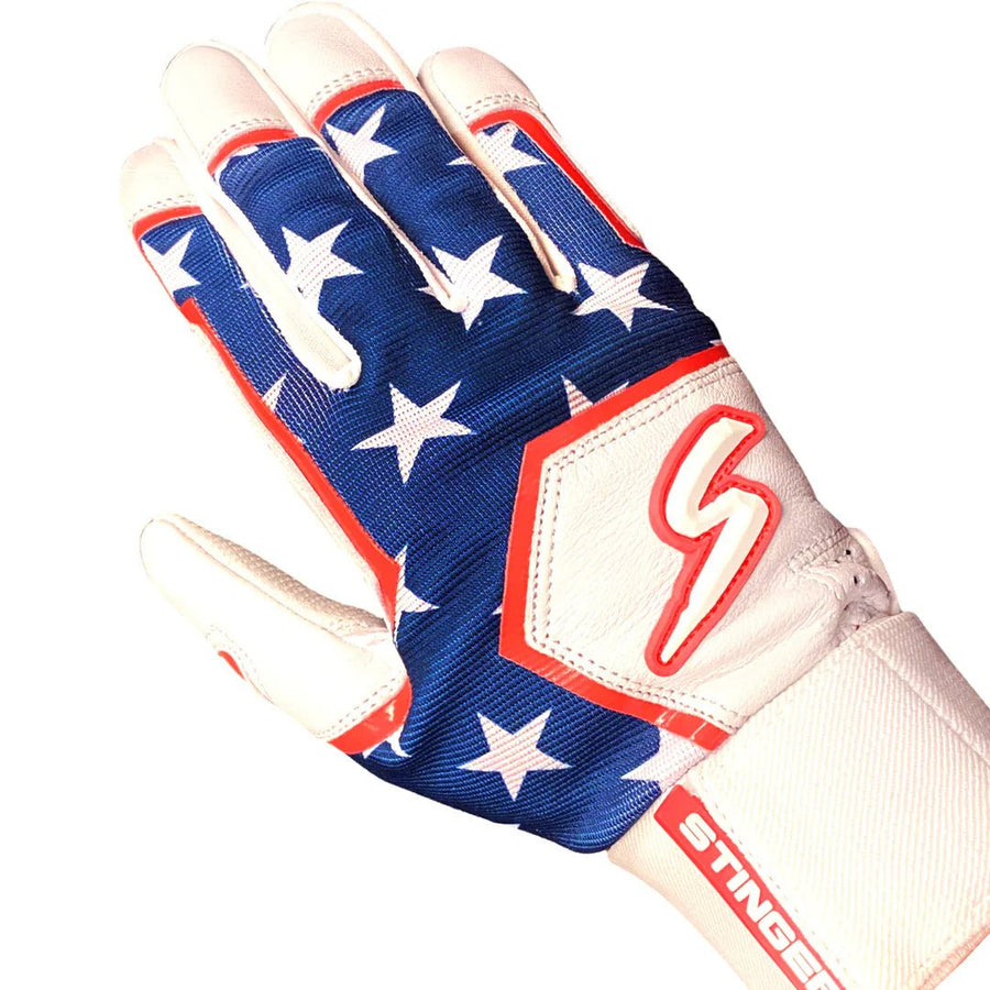 Stinger Winder Series 'Merica USA Batting Gloves - Maximum Velocity Sports
