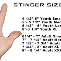 Stinger Winder Series Purple Batting Gloves - Maximum Velocity Sports