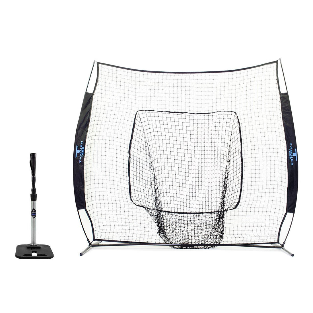 Tanner Pro Batting Tee + Batting Net Bundle - Maximum Velocity Sports