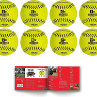 Weighted Softballs | 8 Different Weights Included | 4 to 12 oz - Maximum Velocity Sports